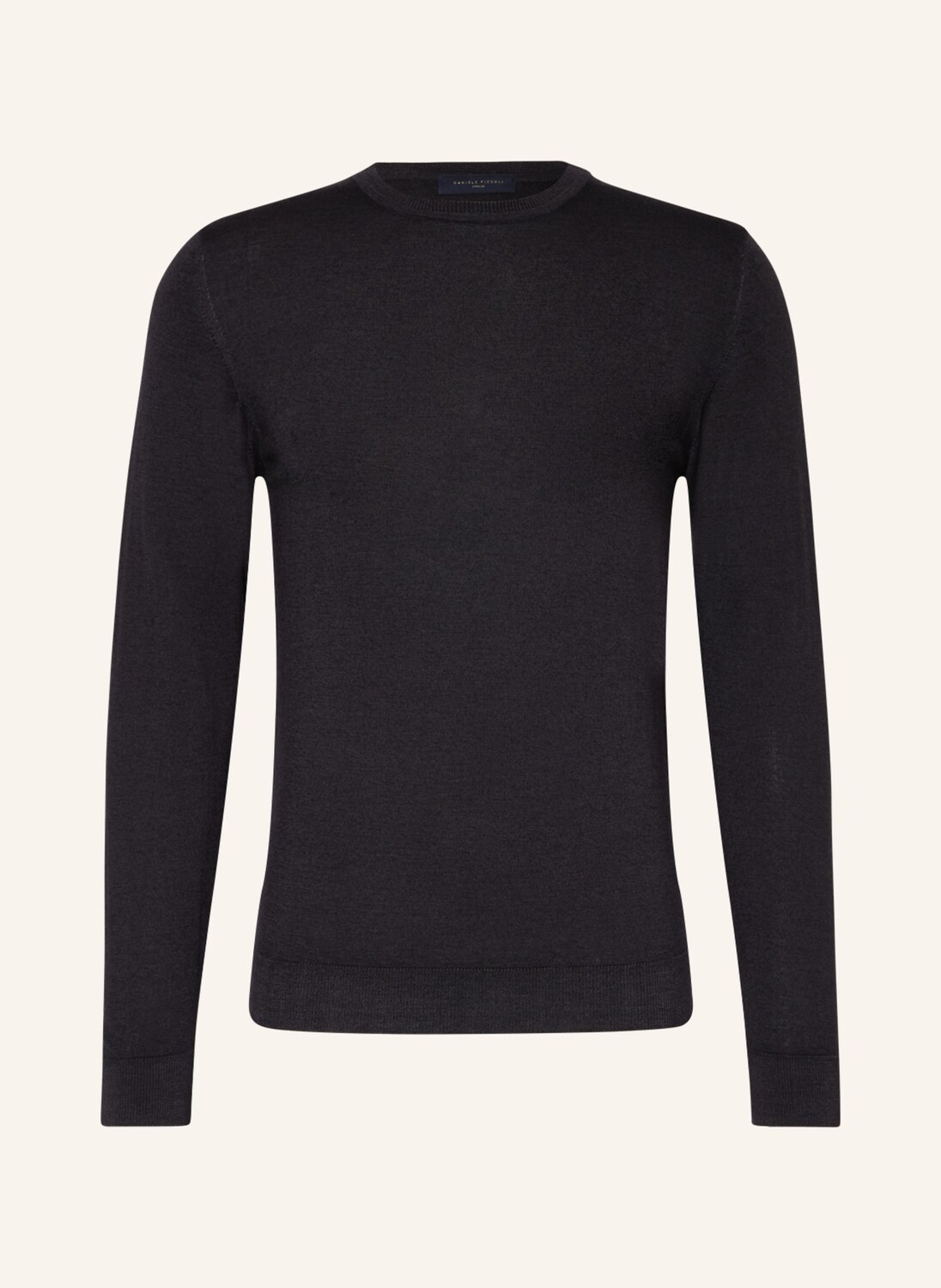 

Свитер DANIELE FIESOLI aus Merinowolle, черный