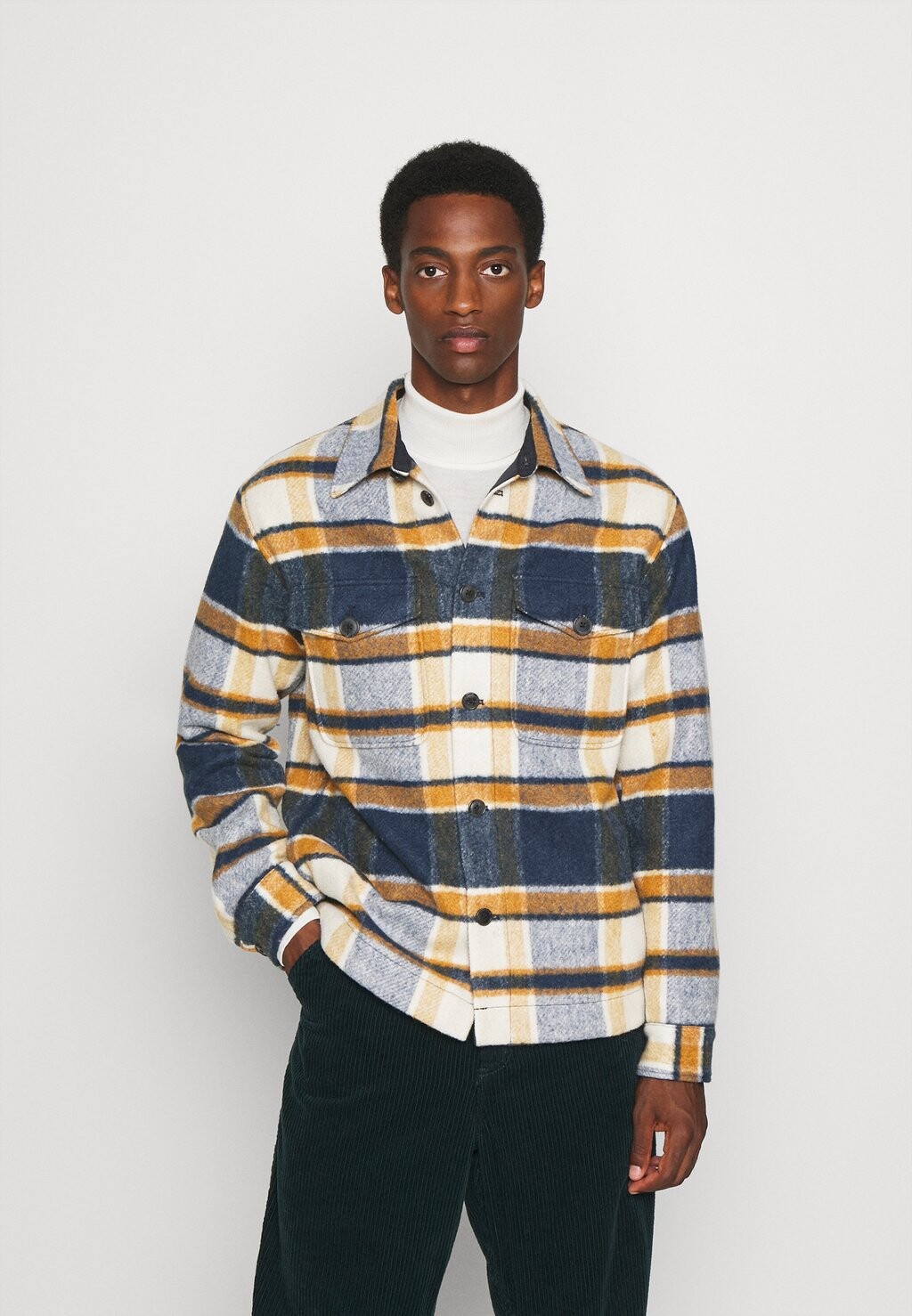 

Куртка Selected Homme СЛХСУСТ. ICONICS LUMBER JKT W, цвет buckthorn brown