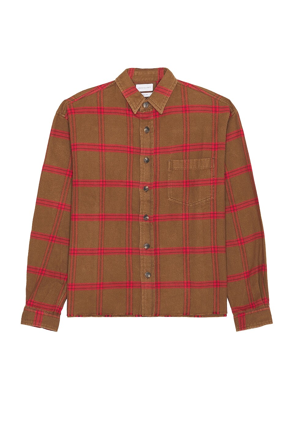 

Рубашка JOHN ELLIOTT Hemi Oversized, цвет Bubba Check