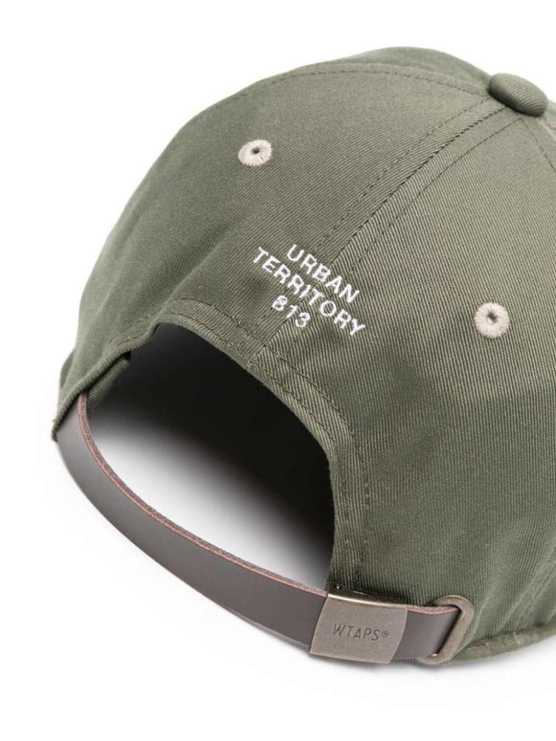 

WTAPS кепка с вышитым логотипом, зеленый