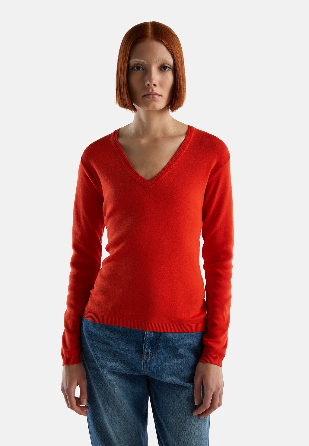 

Свитер United Colors of Benetton, красный