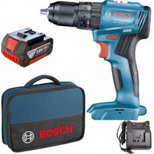 Дрель-шуруповерт аккумуляторная Bosch GSR 185-LI 06019K3005 шуруповерт bosch gsr 180 li 2х2 0ач 06019f8123