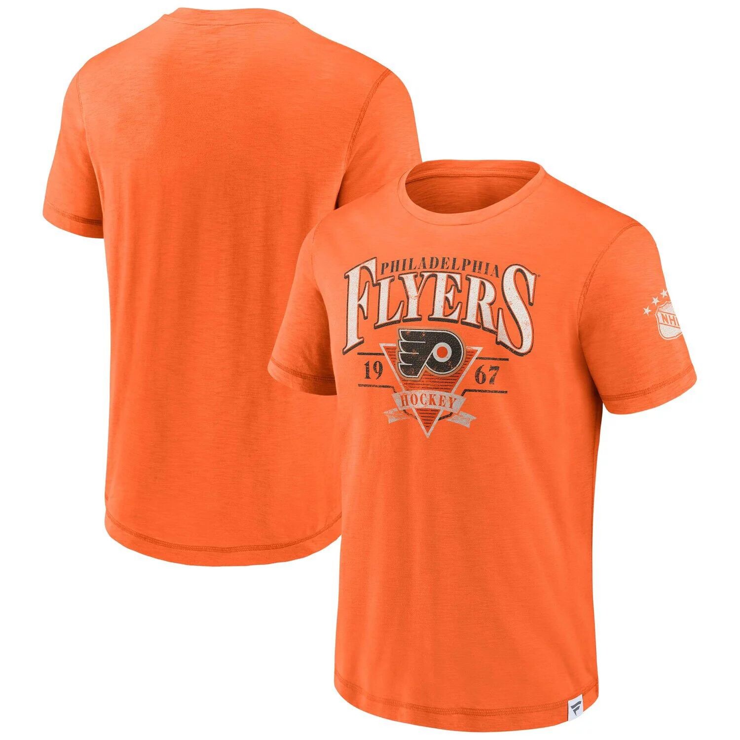 

Оранжевая мужская футболка Fanatics Philadelphia Flyers Elusive Slub, Оранжевый