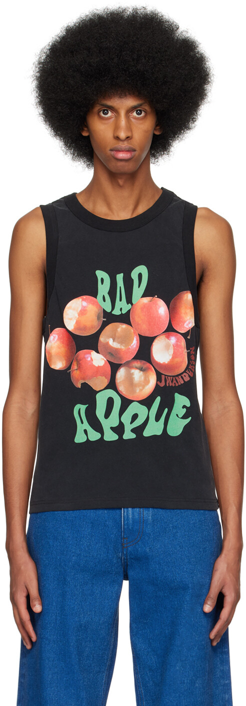

Черная майка Bad Apple JW Anderson