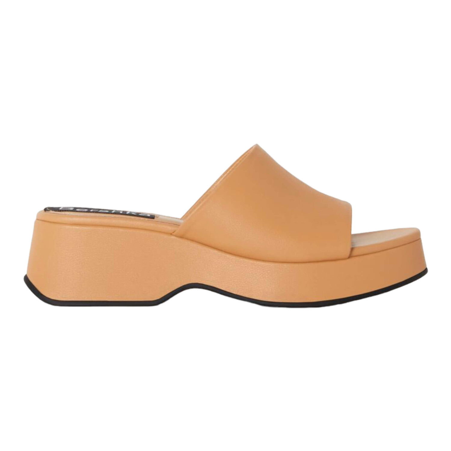 

Сандалии Bershka Platform, бежевый