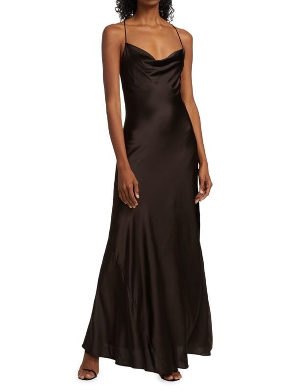 

Длинное Платье - Комбинация Andamane Isabelle из смеси шелка, фиолетовый