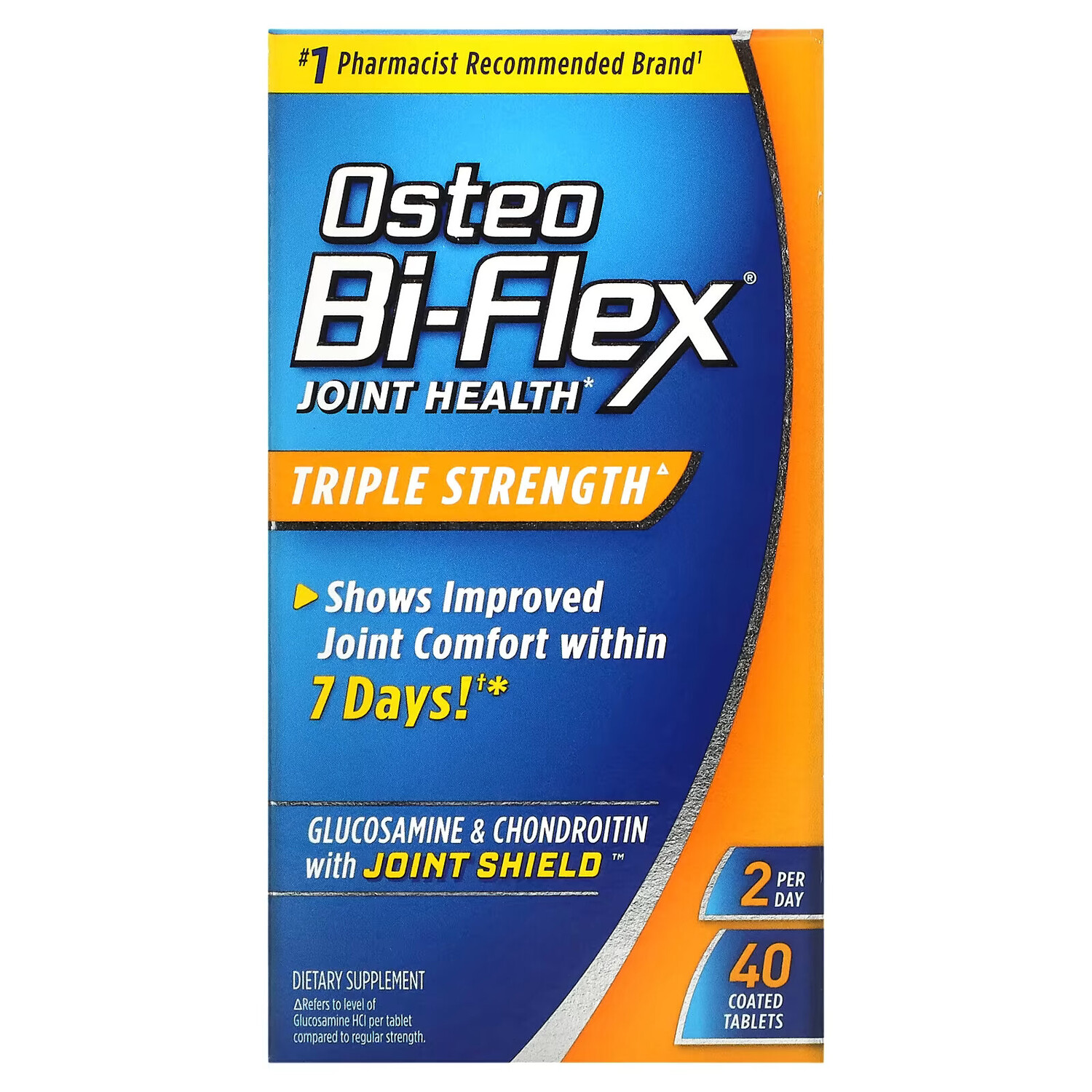 

Osteo Bi-Flex, Здоровье суставов, тройная сила, 40 таблеток в оболочке
