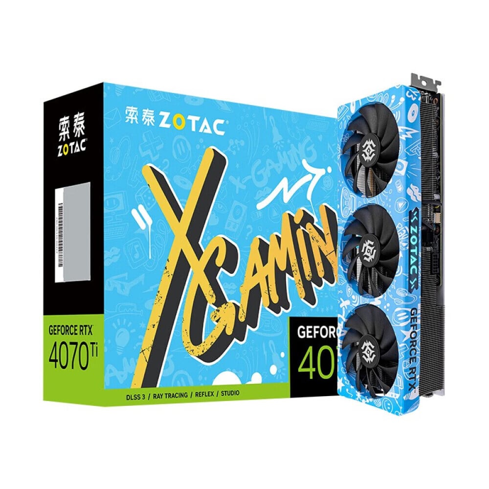 

Видеокарта ZOTAC GeForce RTX 4070 Ti X Gaming OC GDDR6X 12GB Apocalypse AMP