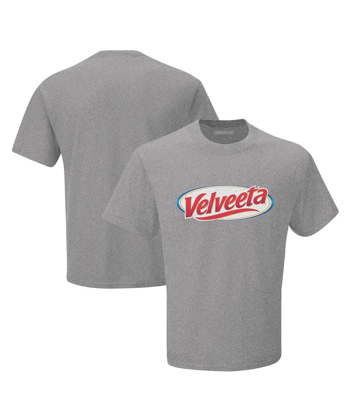 

Мужская футболка с клетчатым флагом heather grey nascar velveeta 1-spot graphic Checkered Flag Sports, мульти