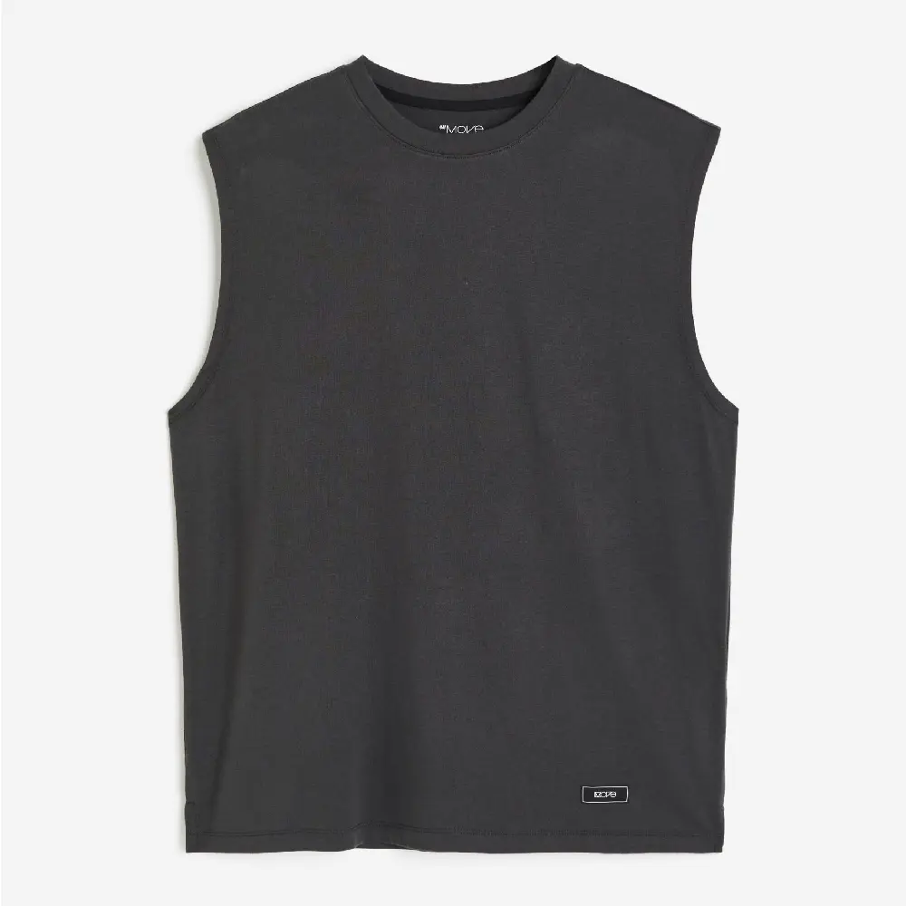 

Спортивная футболка H&M DryMove Sports Tank, темно-серый