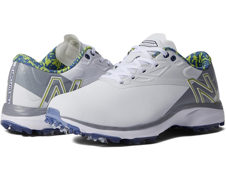 

Кроссовки New Balance Golf Fresh Foam X Defender Golf Shoes, цвет White/Grey