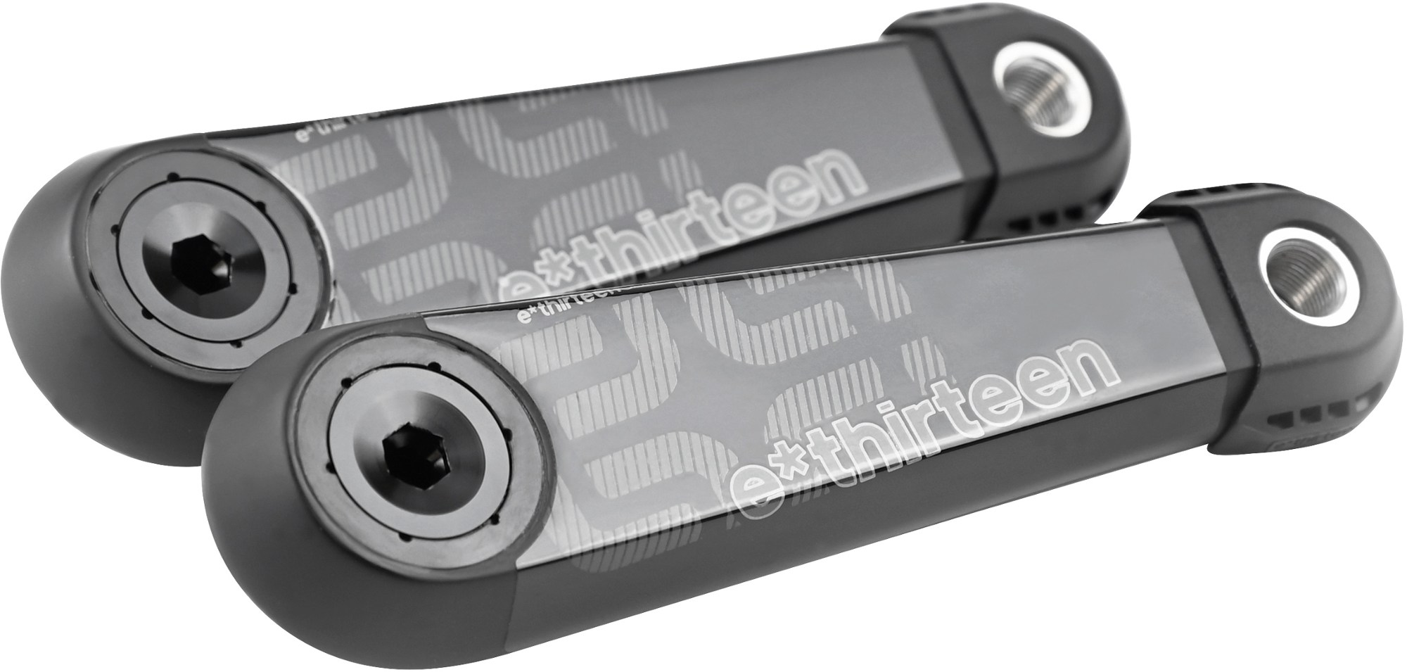 Комплект шатунов e*spec Race Carbon для электронного велосипеда для Bosch Gen 4 ethirteen, черный цена и фото
