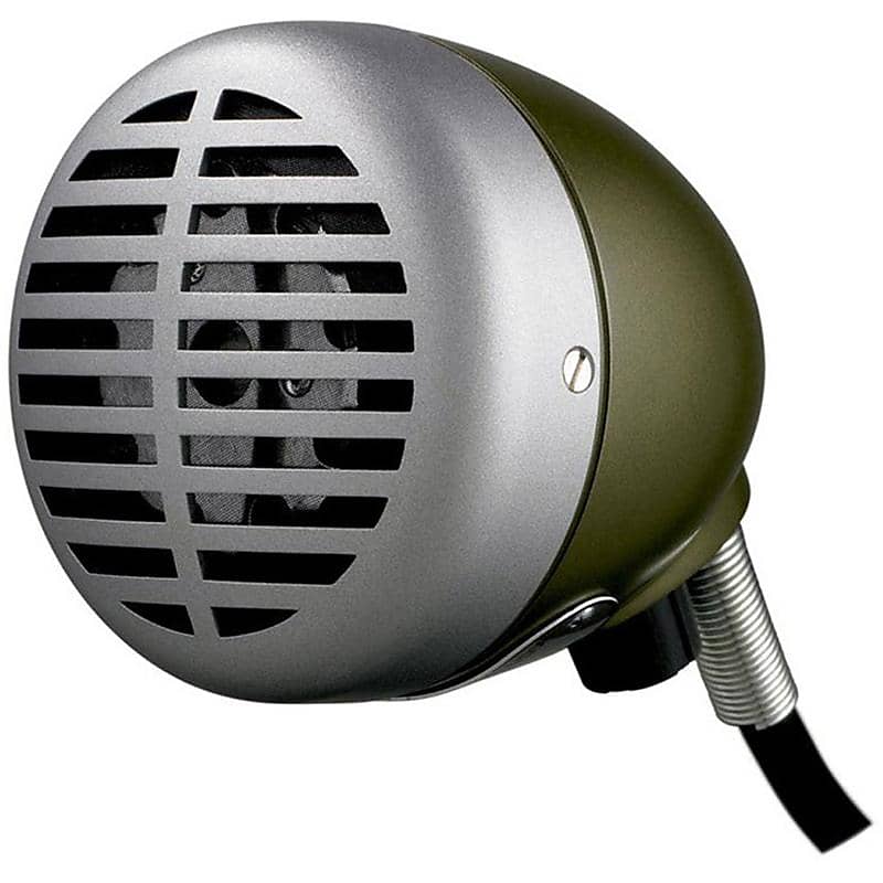 Микрофон Shure 520DX Green Bullet Harmonica Microphone