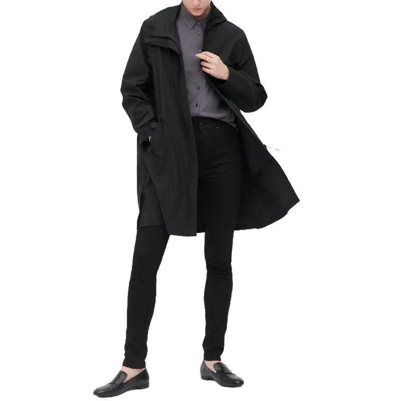 

Пальто Uniqlo Blocktech, черный