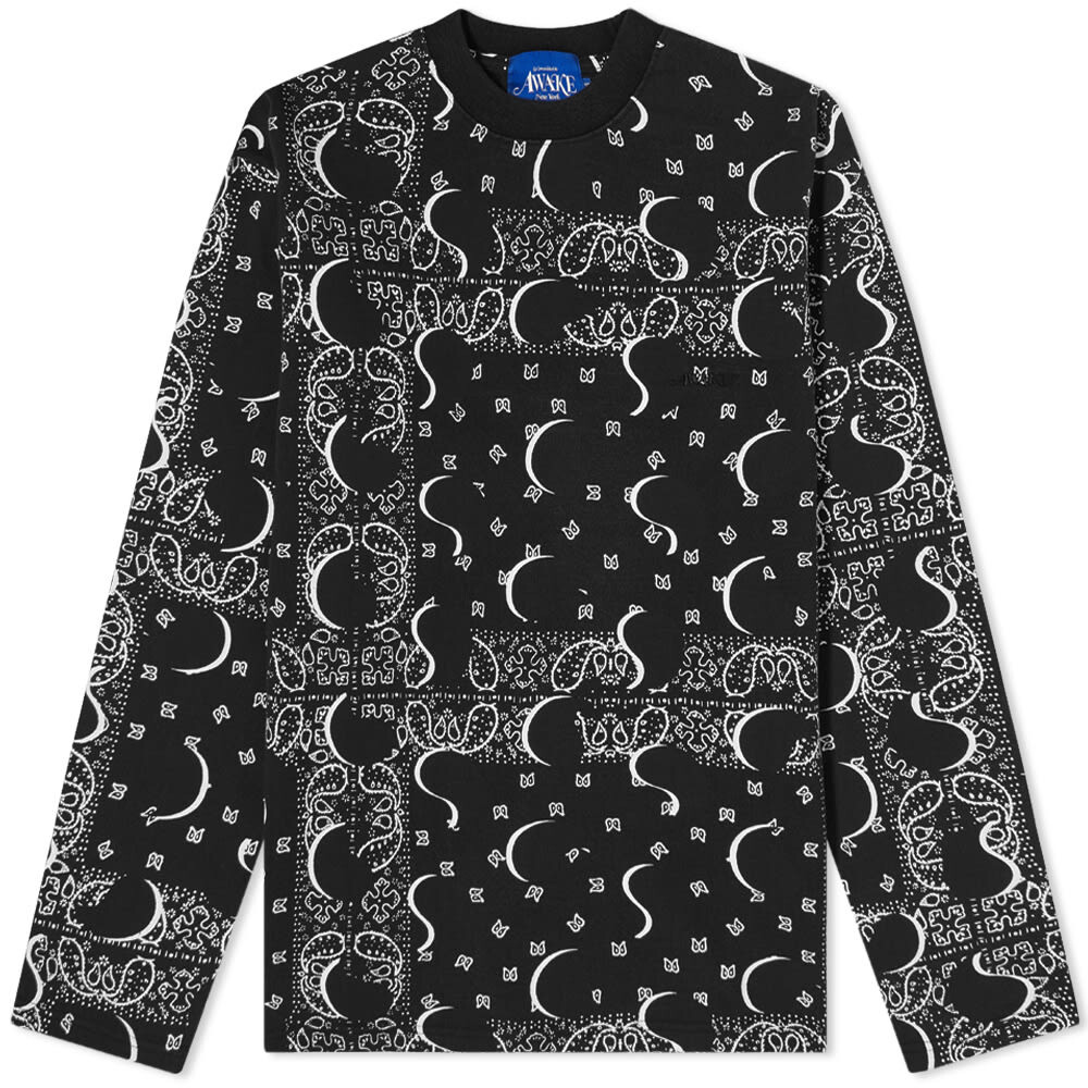 

Футболка Awake NY Long Sleeve Big Paisley Tee