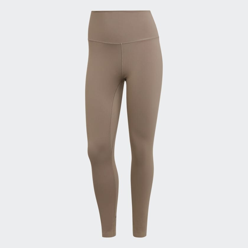 

Леггинсы adidas Yoga Luxe Studio 7/8, коричневый