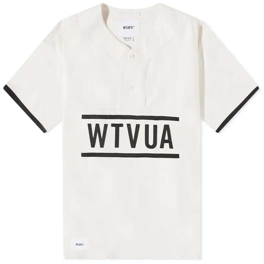 

Футболка WTAPS 11 Baseball, белый