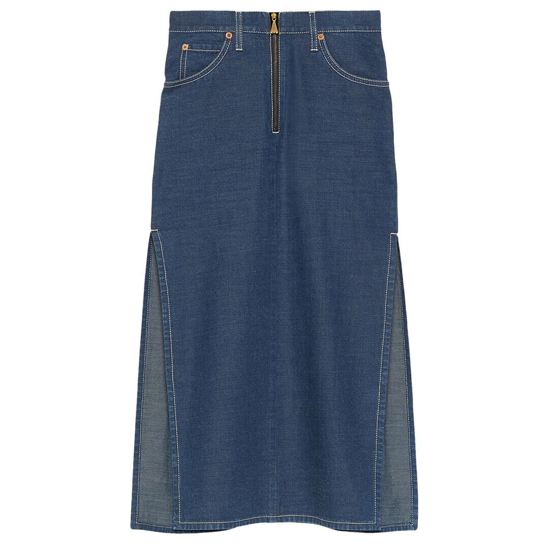 

Юбка Gucci Denim, синий