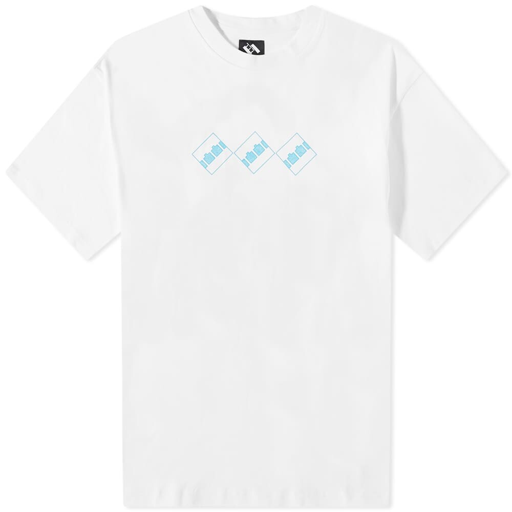 

Футболка The Trilogy Tapes Block Noise 45 Tee, Белый