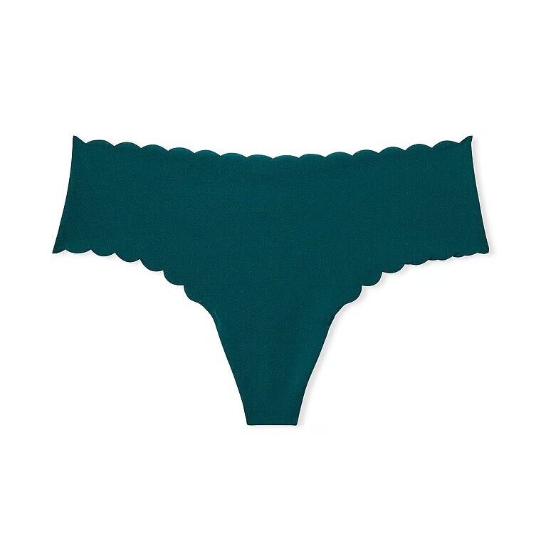 

Трусы-стринги Victoria's Secret No-Show In Scalloped, зеленый