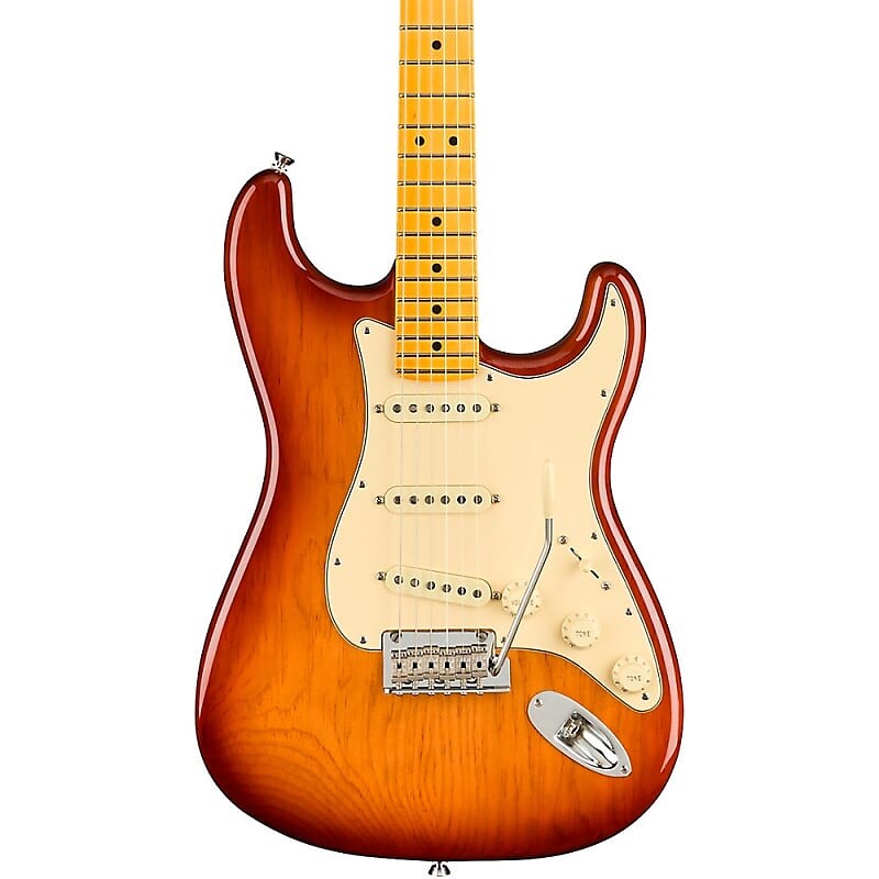 

Электрогитара Fender American Professional II Roasted Pine Stratocaster Maple Fingerboard Electric Guitar Sienna Sunburst