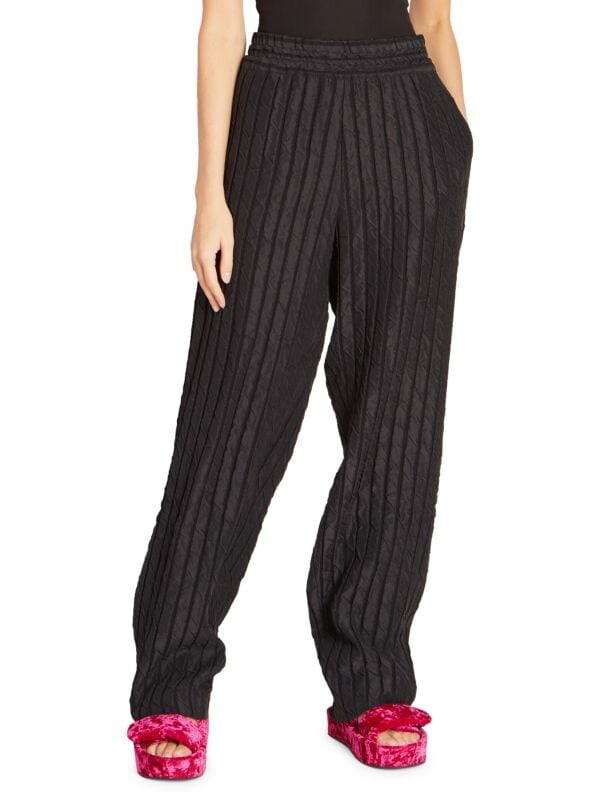 

Брюки Широкие Dries Van Noten, черный