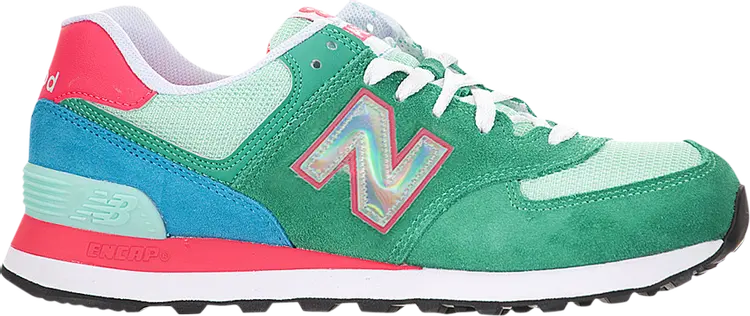 

Кроссовки New Balance Wmns 574 'Hologram Pack - Green Infrared', зеленый