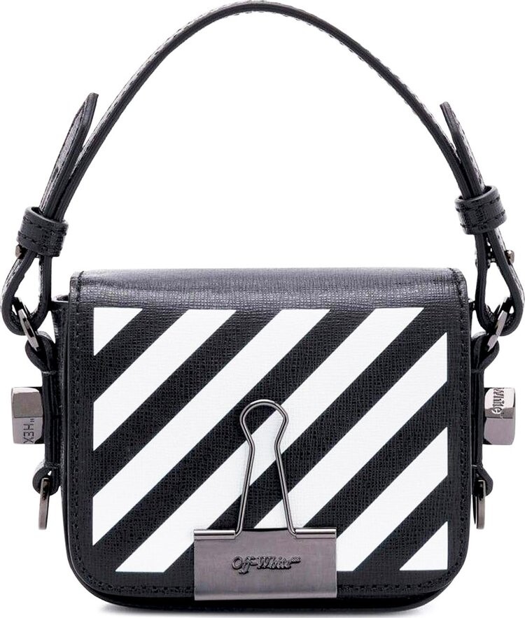 

Сумка Off-White Diagonal Baby Flap Bag Black , черный