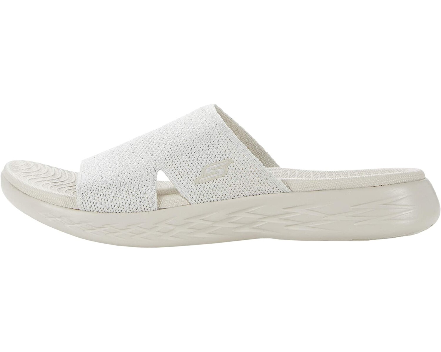 

Сандалии On-The-Go 600 Stretch Knit Slide SKECHERS Performance, естественный