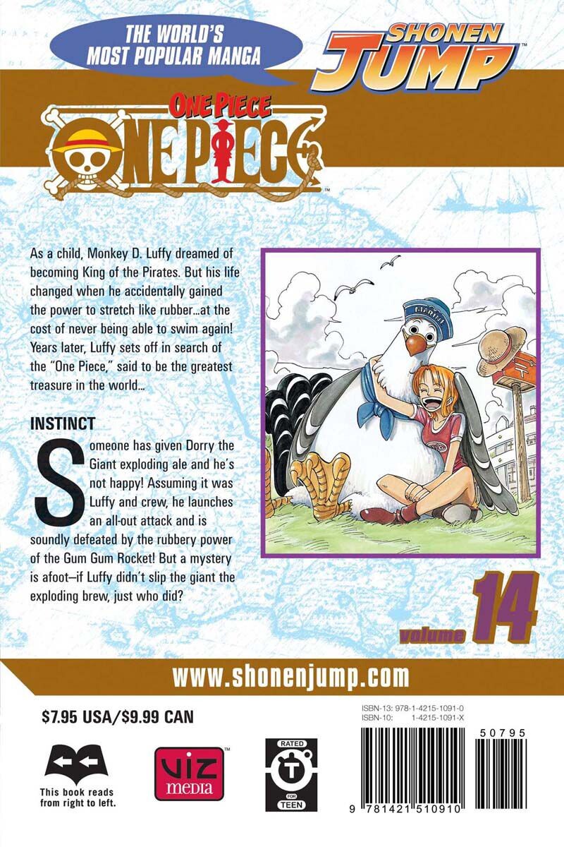 

Манга One Piece Manga Volume 14