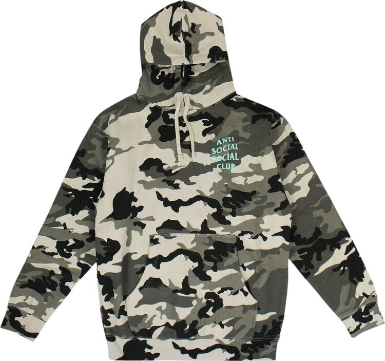 

Худи Anti Social Social Club Melrose Ave Hoodie 'Camo', разноцветный