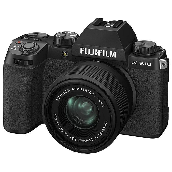 

Беззеркальный фотоаппарат Fujifilm X-S10 Kit 15-45mm, черный