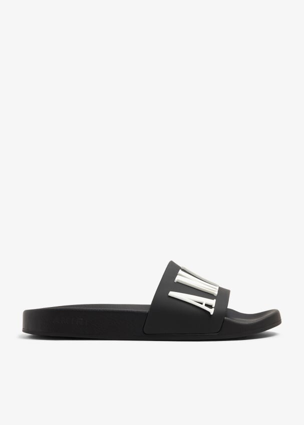 

Шлепанцы Amiri Logo Pool, черный
