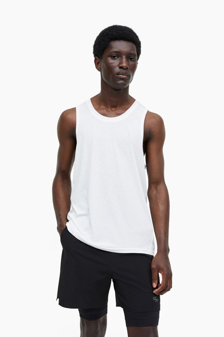

Спортивная майка DryMove H&M, белый