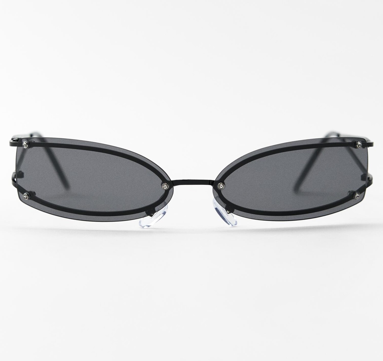 

Солнцезащитные очки Zara Rimless, черный