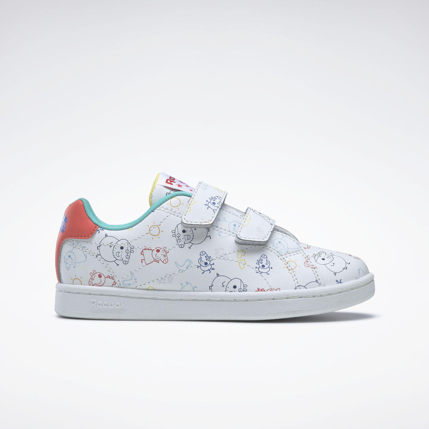 

Обувь Peppa Pig Classic Jogger 3 1V REEBOK, фиолетовый/фиолетовый/синий