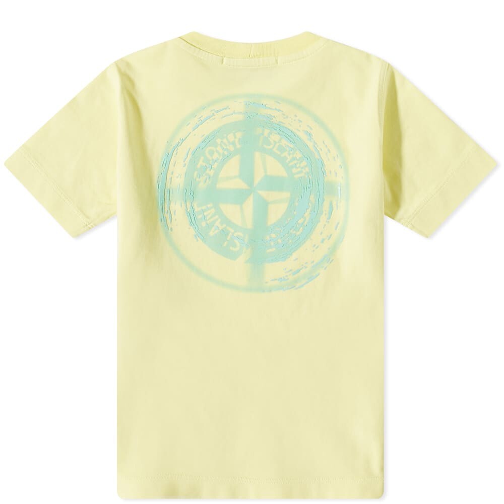 

Футболка Stone Island Junior Centre Logo Tee, Желтый