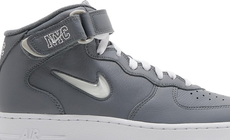 Nike Air Force 1 Mid Jewel QS NYC Cool Grey CDEK.Shopping