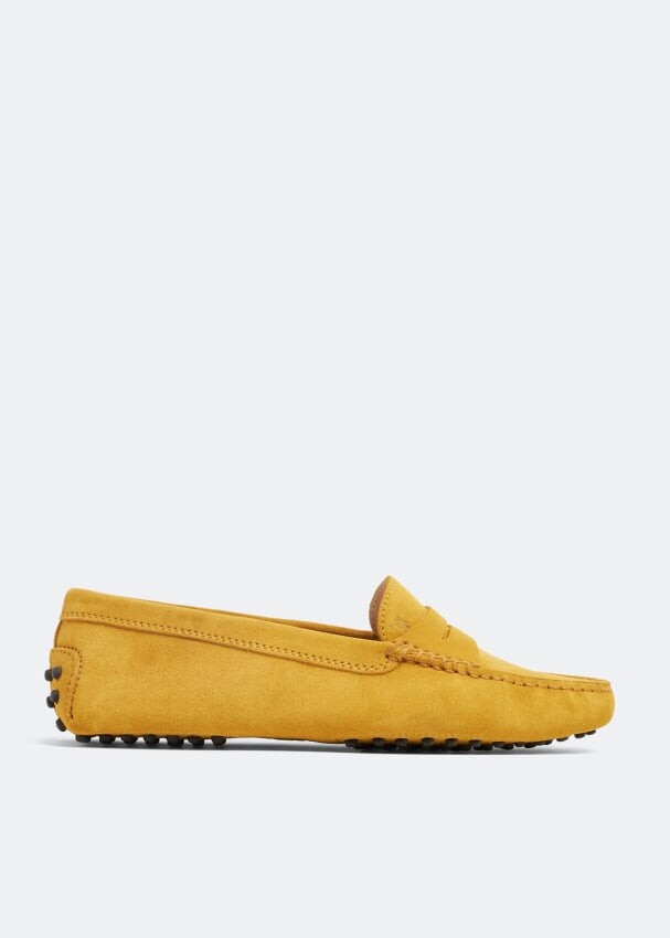 

Лоферы TOD'S Gommino driving loafers, желтый