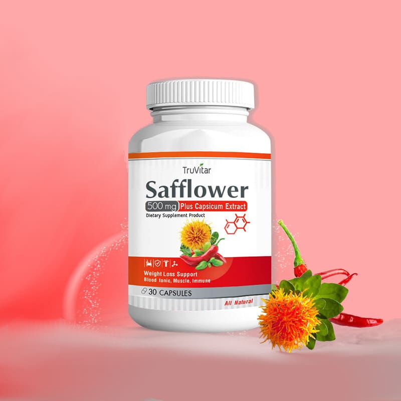 Пищевая добавка TruVitar Safflower Plus Capsicum Extract, 30 капсул