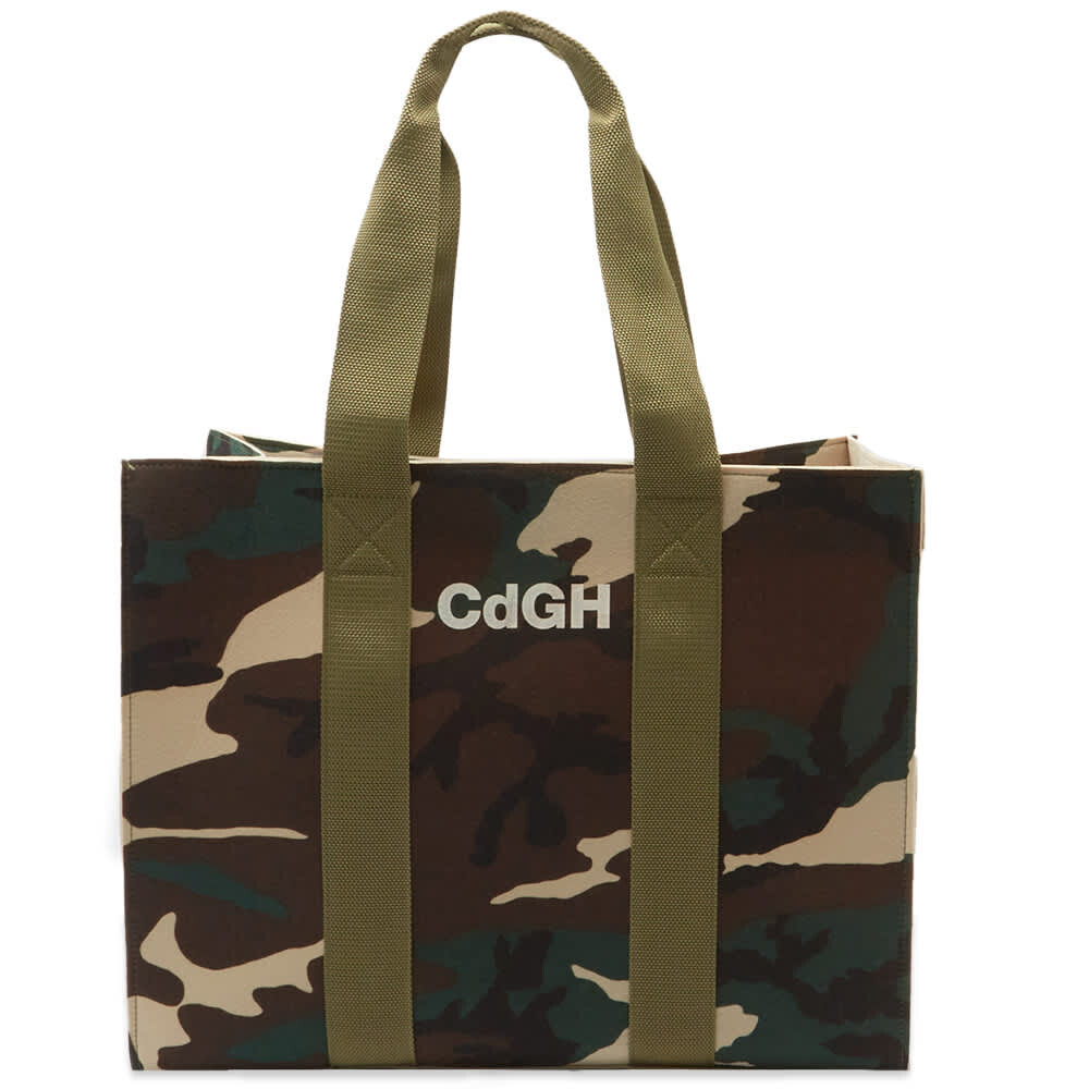 

Сумка Comme des Garçons Homme Felt Camo Print Tote