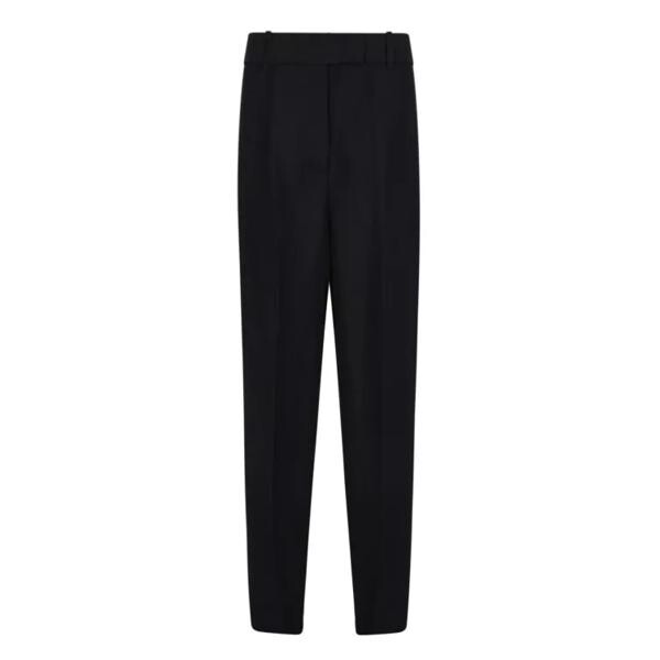 

Брюки linen and viscose trousers Fabiana Filippi, черный