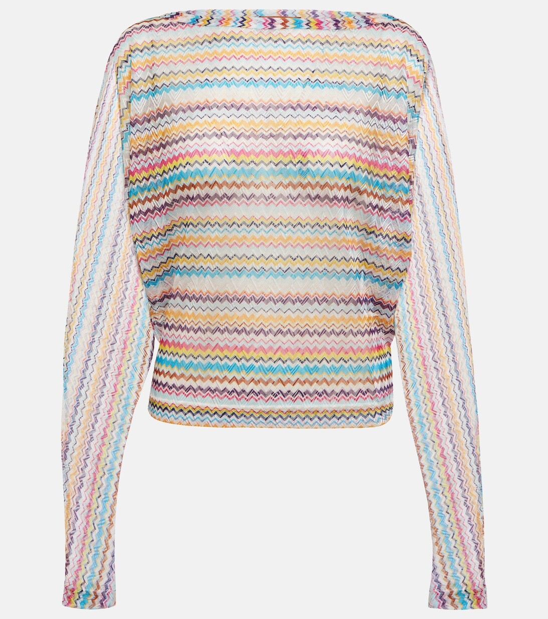 

Трикотажный топ зигзаг Missoni, разноцветный
