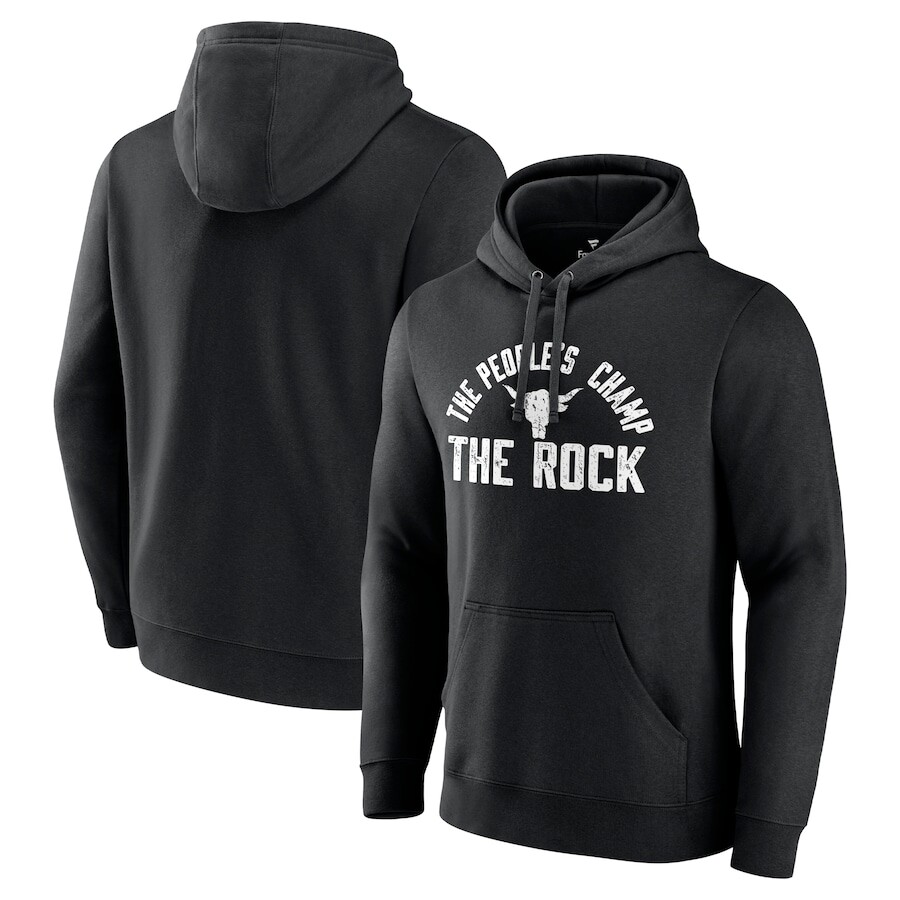 

Пуловер с капюшоном Fanatics Branded The Rock, черный