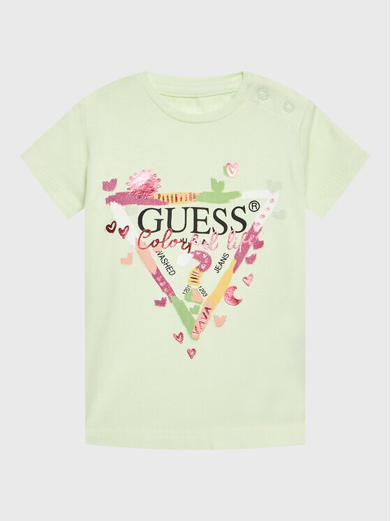 

Футболка стандартного кроя Guess, зеленый