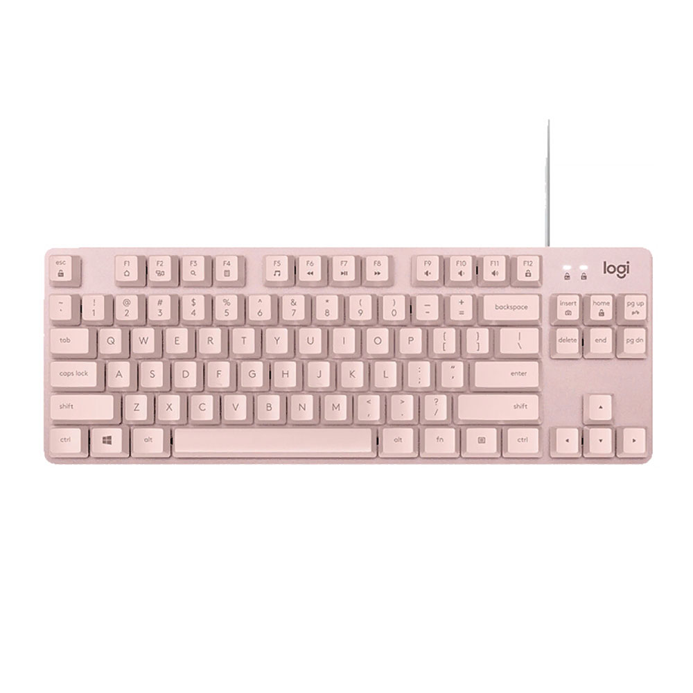 Игровая клавиатура Logitech K835, проводная, механическая, Red Switch, National series, розовый клавиатура игровая механическая ajazz ak33 розовый