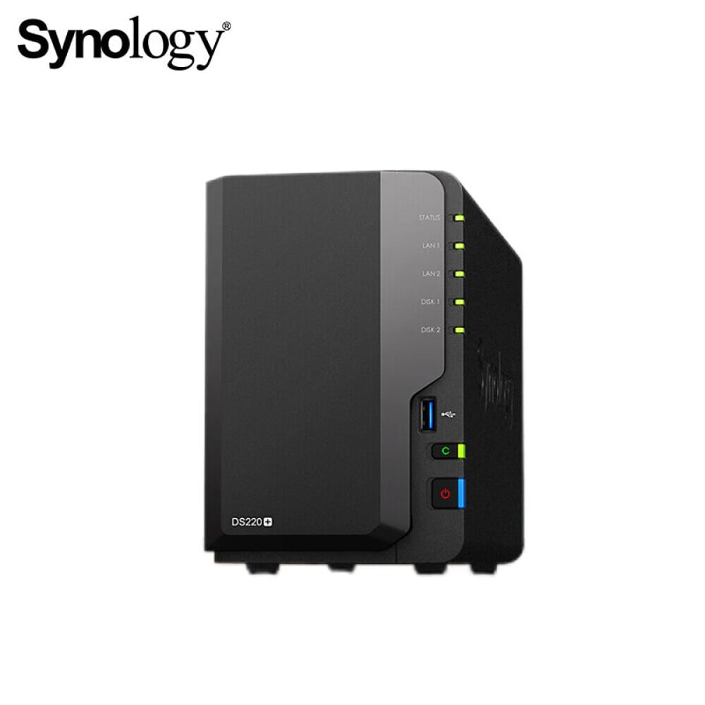 

Сетевое хранилище Synology DS220+ 2-дисковое