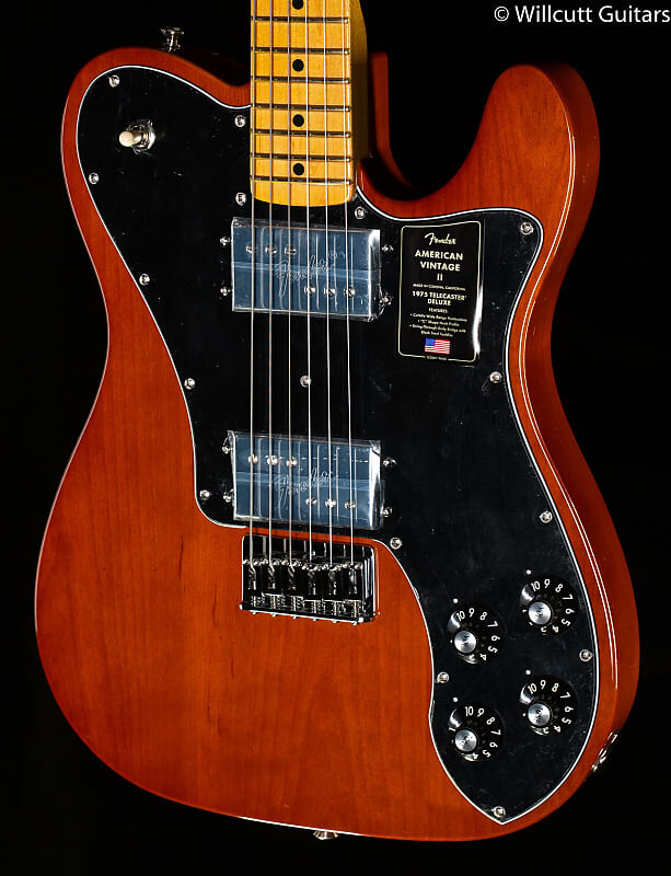 

Fender American Vintage II 1975 Telecaster Deluxe Mocha (685) Fender American II Telecaster Deluxe (685)