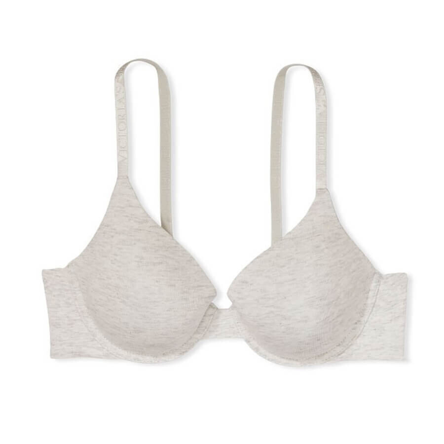 

Бюстгальтер на косточках Victoria's Secret The T-shirt Lightly Lined Full Coverage, серый