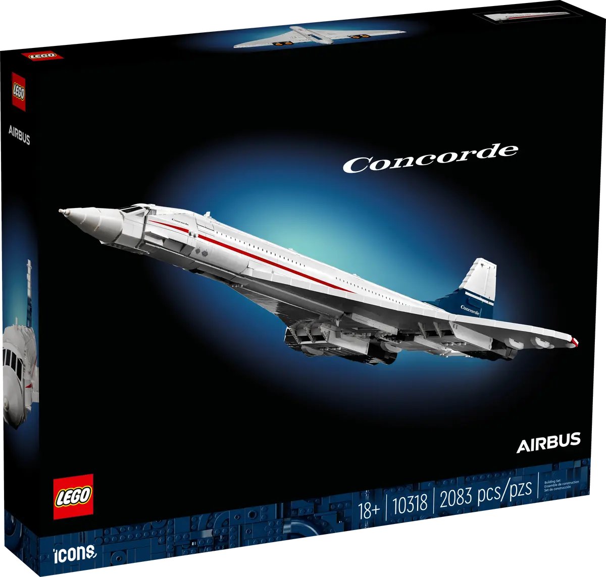 Lego icons Concorde 10318 цена и фото